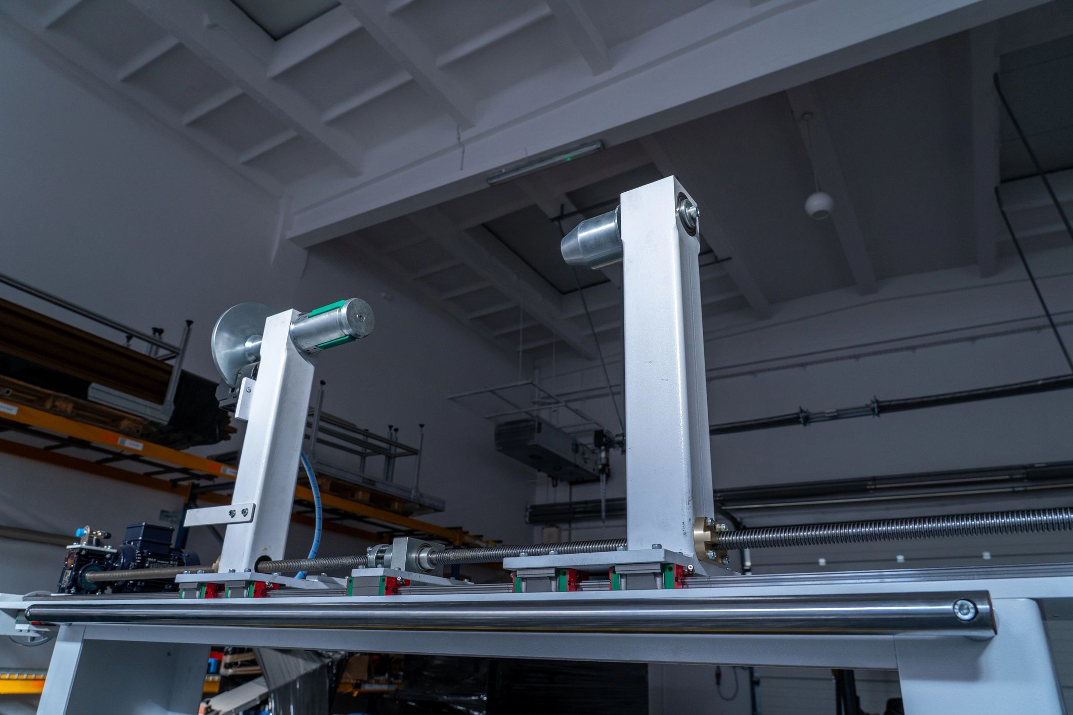 Modern production system representing precision print quality